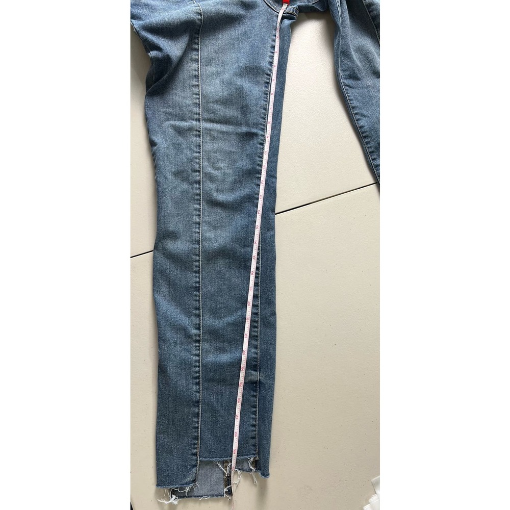 LOGO by Lori Goldstein Tall Straight Leg Denim Jeans NWT SIZE 10 TALL - Picture 9 of 9